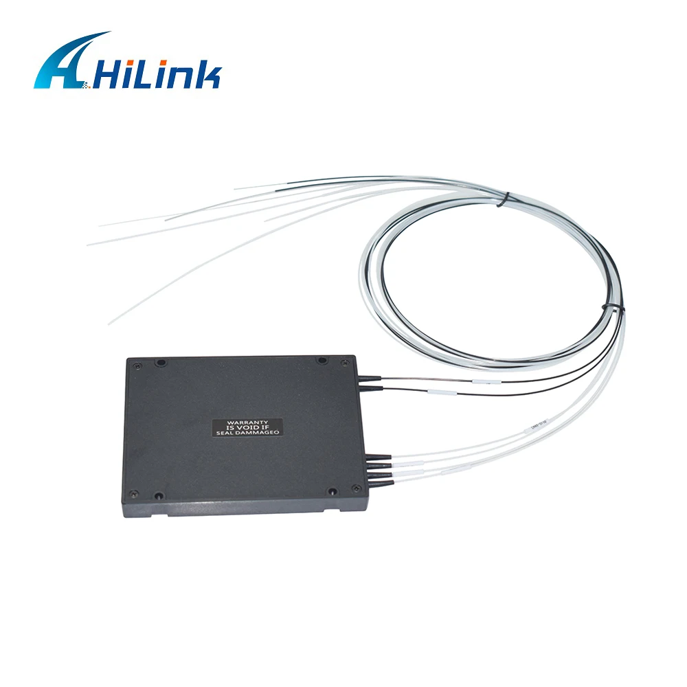 Hilink DWDM OADM Модуль 2CH Восточная и Западная ABS коробка без разъема одного волокна