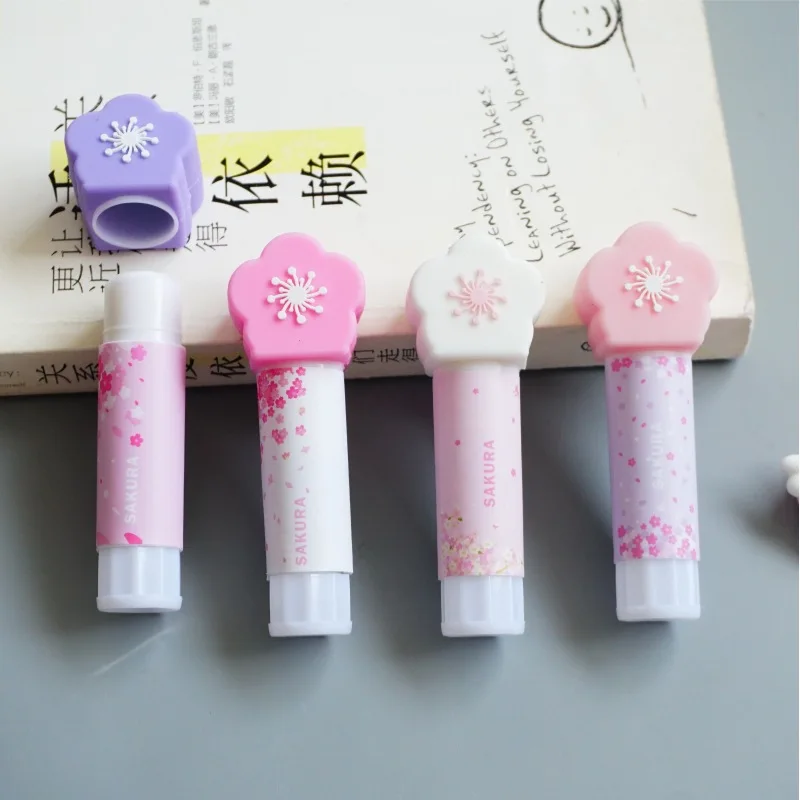 

Cherry Blossom Style Solid Strong Adhesives Glue Stick for Student Stationery Solid Glue High Viscosity School Supplies