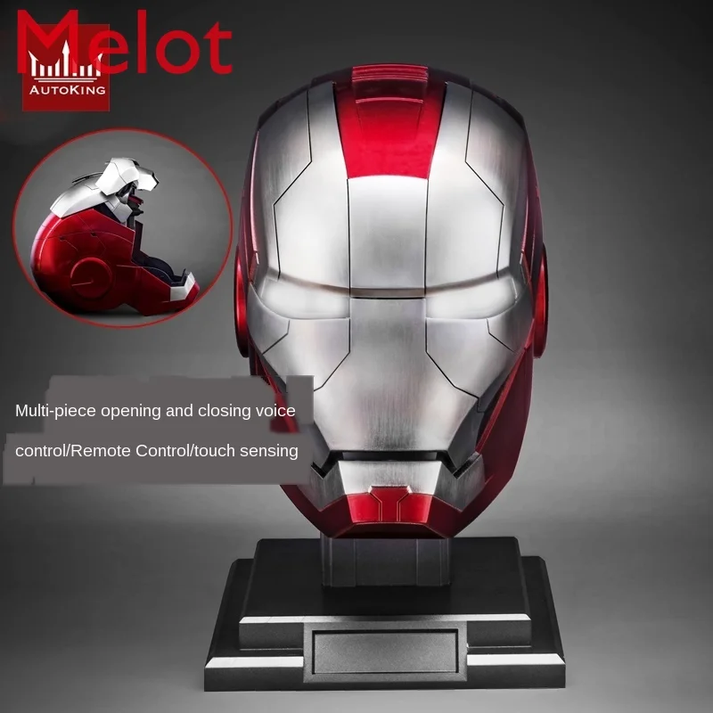 

High-End Customization 1 to 1 Wearable Suitable for Iron Man Mk5 Voice Control Deformation Helmet Cool