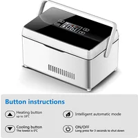 10200mAh Portable Insulin Cooler Case Mini Cold Box USB Rechargeable Drug Medicine Constant Temperature Refrigerator With Bag 3