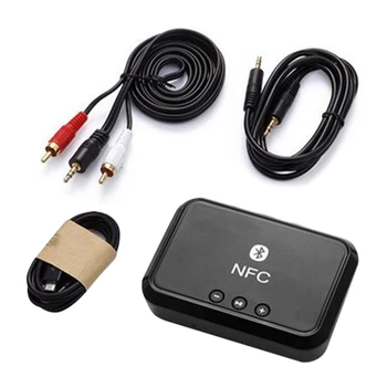 

Wireless Bluetooth 4.1 NFC Receiver 5.0 AptX LL RCA 3.5mm Jack Aux o Adapter for Home Stereo Sound System