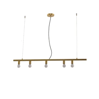 

Zhongshan Factory Industrial Iron Hanger Pendant Lamp Golden Housing Cafes Lighting Kitchen Dining Bar scandinavian