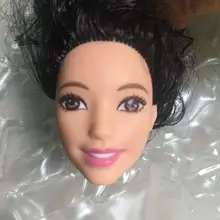 Редкая ограниченная кукла игрушка голова принцесса кукла голова девушка DIY туалетный волос игрушки Дети Макияж DIY игрушка детский любимый подарок на день рождения