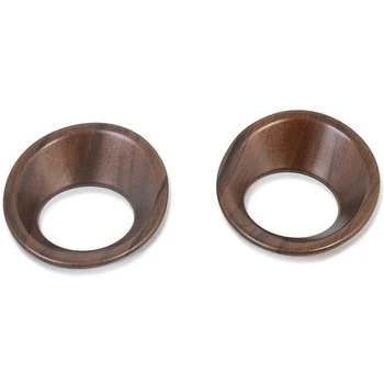 

Car Rear Door Loud Speaker Cover Trim for Honda CRV CR-V 2017-2019 Peach Wood Grain Style Interior Accessories