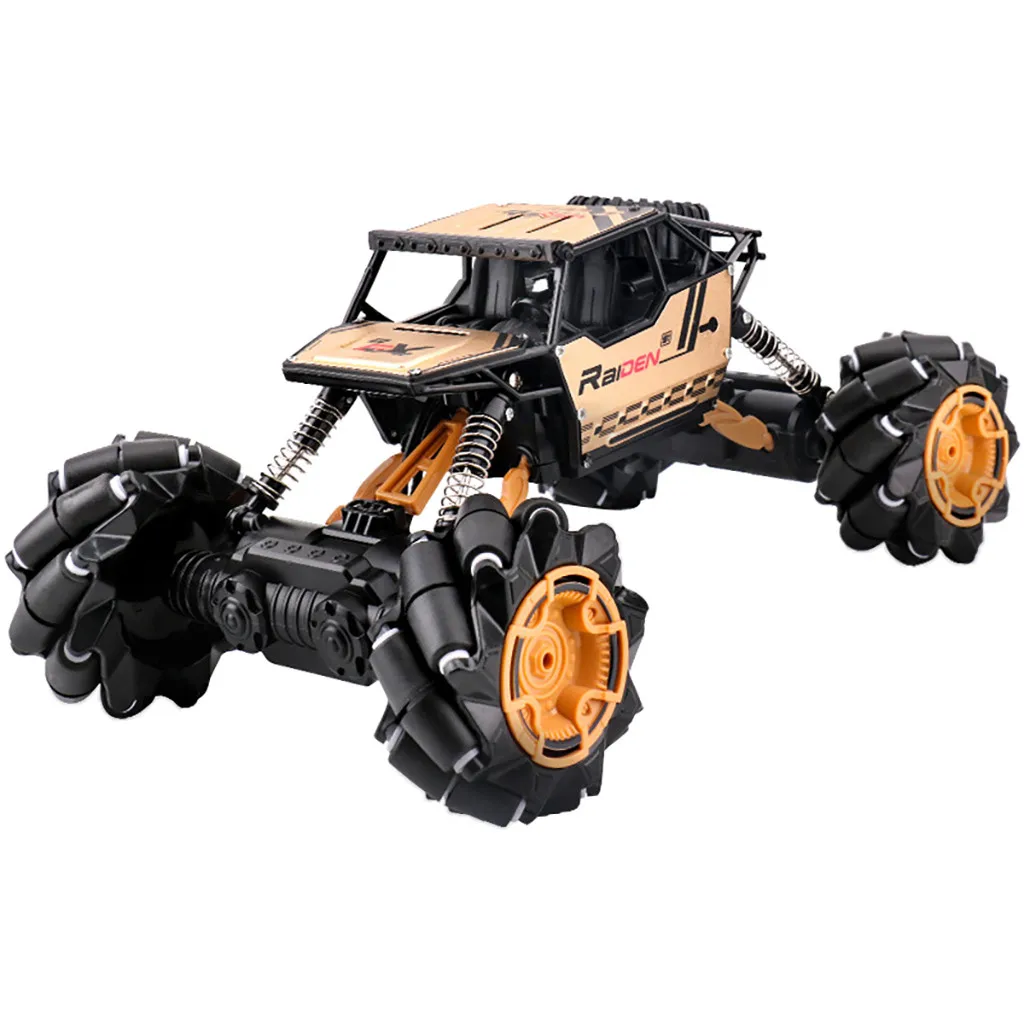 1/16 4WD 2,4 GHz пульт дистанционного управления внедорожный автомобиль RC автомобиль игрушки для детей сплав горизонтальный трюк Дрифт автомобиль игрушка мальчик Рождественский подарок