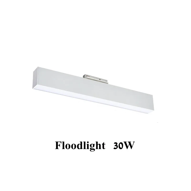 10W 20W 30W 40W LED Track Light LED Ceiling Lamp Aluminum AC85-265V LED Linear Light Floodlight Rail Lamps for Home Shop Stores hanging ceiling lights Ceiling Lights