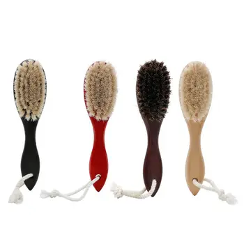 

Beard Horse Bristle Brush Clippings Sweeping Soft Moisturize Styling Hair Brush