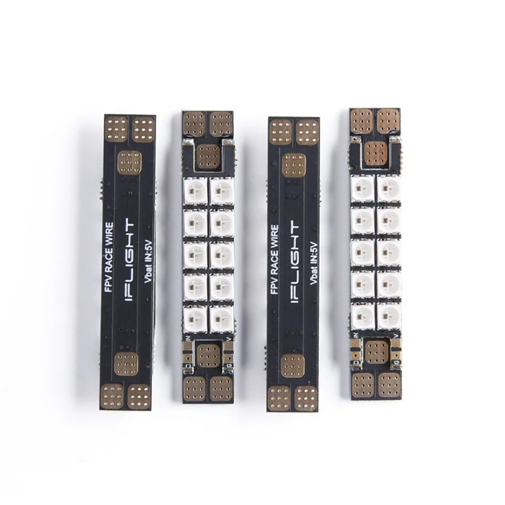 

Toys Easy Installation PDB+LED 3535 RGB Accessories Programmable Power Distribution Board Durable For RC Frame Drone Race Wire