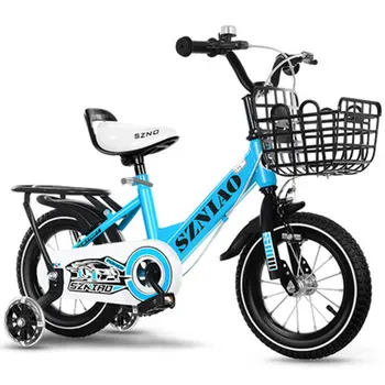 

Children's Bike Two Styles 12 Inches Multiple Colors 2-8 Years Old Boys and Girls Universal Mute Auxiliary Wheel