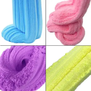 

Pure color cloud slime Mud Slime Snow Mud Thousand Silk Slime Slime Decompression Plasticine Toys