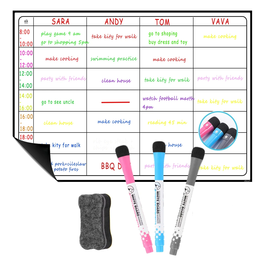 dry-erase-boards-planner-board-magnetic-whiteboard-kitchen-whiteboard-magnetic-fridge-stickers-with-3-pen