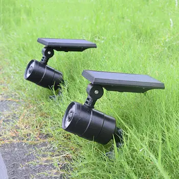 

8LED Motion Sensor Lawn Garden Spotlight Outdoor Waterproof Courtyard Lamps Firmly Adsorb Safe and Stable Easy Use