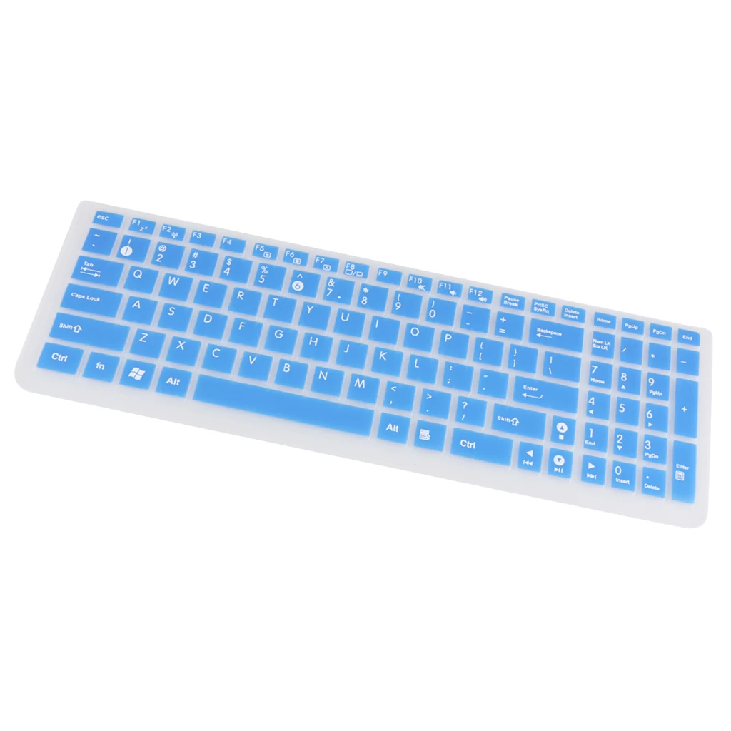 Dustproof Silicon Keyboard Cover Laptop Skin Notebook Protector For ASUS Notebook Laptop PC Keyboard Protector Film Waterproof