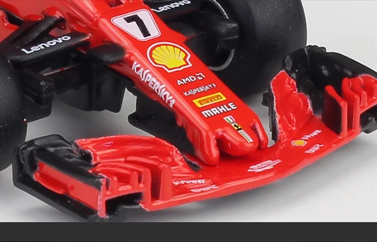 1:43 Bburago F1 и гонки SF71H SF70 SF16 S14T F21012 литья под давлением модель автомобиля