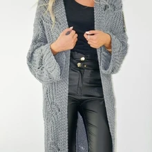 GREYMODA CHAQUETA MUJER CALADA LARGA серый Moda