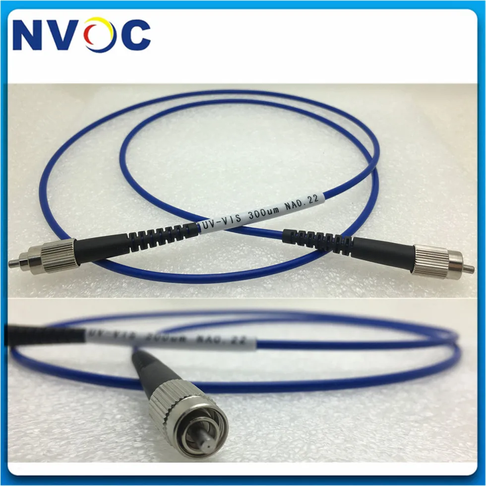 800 мкм SC/FC/ST/SMA905 ММ Simplex 3,0 мм УФ оптимизированный кварты/силикагель ядро волоконно-оптический бронированный патч-корд соединительный кабель