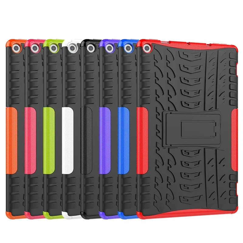 Для Amazon Fire HD 10 HD10 2017 / 2019 1 дюймов чехол для планшета ТПУ + ПК сверхпрочный
