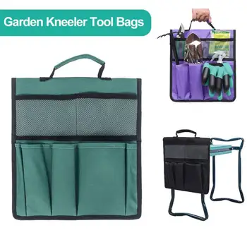

Garden Foldable Knee Pad Tool Oxford Bag Garden Cart Flatbed Tool Portable Storage Bag Tool Bag Household Products