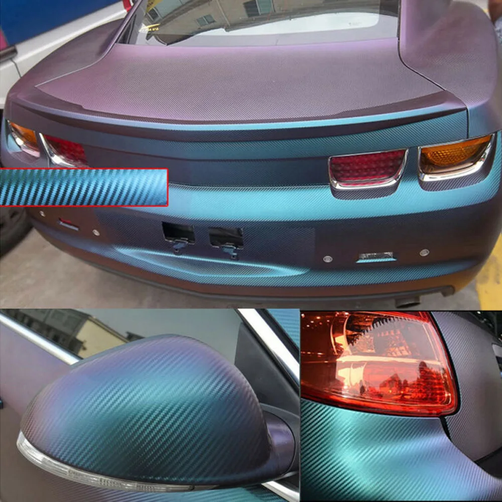 

Car Auto Carbon Fiber Film Vinyl Body Sticker Protector Wrap 30x152cm Accessory