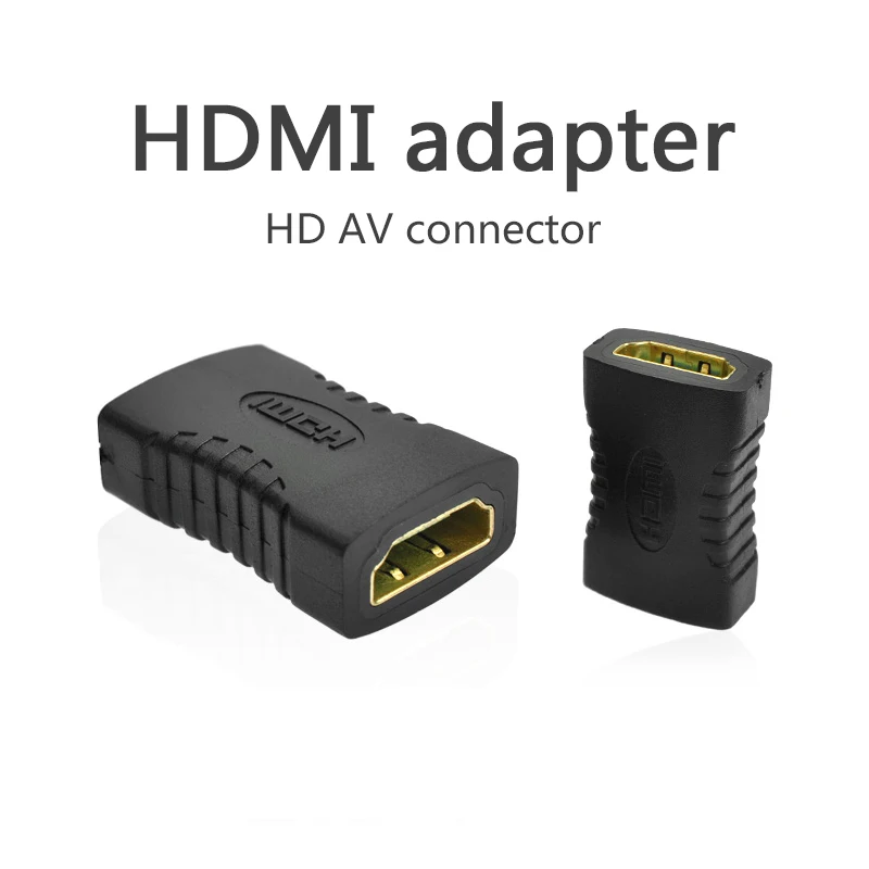 2 шт. Удлинитель HDMI разъем мама 4K 0 удлинитель адаптер соединитель для PS4 HDTV