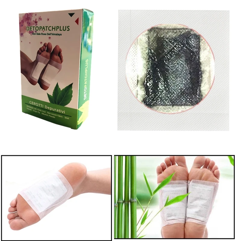 Multifunction Body Detoxification Foot Patch Fat Burning Pad Slimming Patches Effective Purify Mouth Odor Foot Bath Wonder Paste