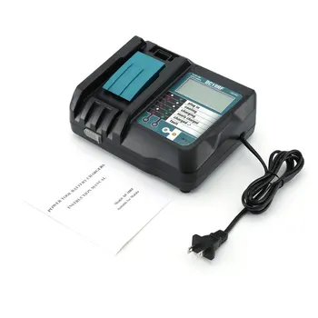 

14.4V 18V Replacement Lithium Li-on Battery Charger Replaces DC18RC DC18RD DC18SD DC18SF DC18RT For MAKITA DC18RF