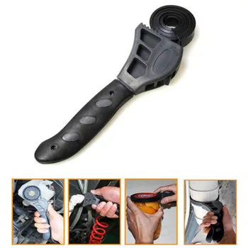 

Universal Oil Filter Spanner Mini 500mm Multifunction Pipeline Wrench Rubber Strap Wrench Jar Lids Tighten Loosen Plumbing Tool