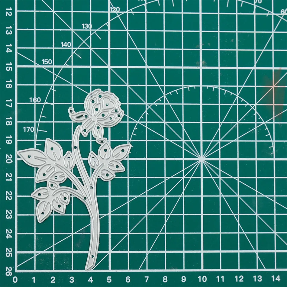 YaMinSanNiO штампы Цветущий цветок металлические режущие штампы новые для скрапбукинга открытки трафареты высечки поделки Прямая поставка