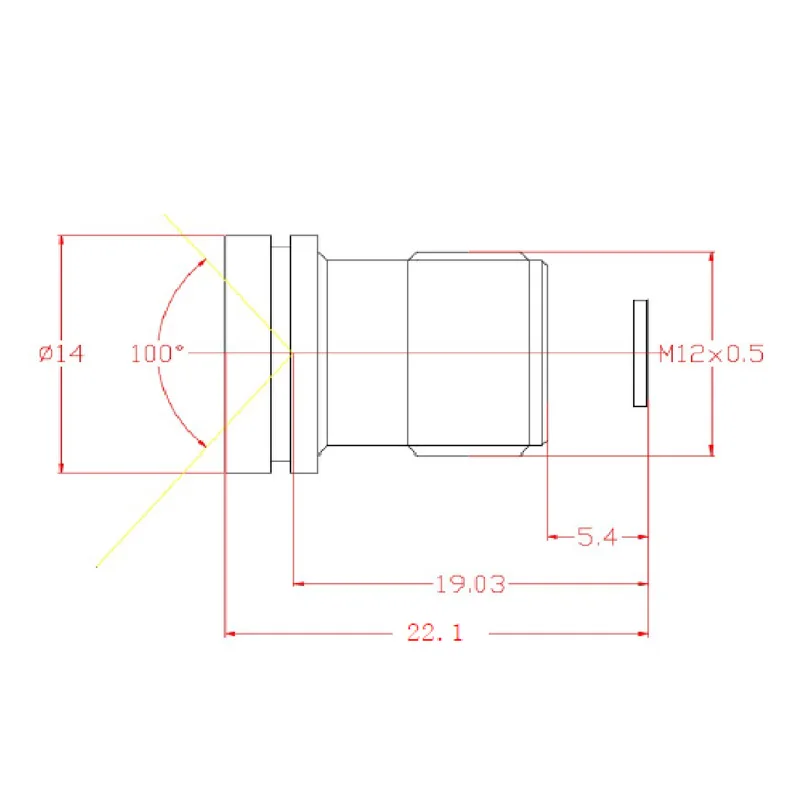 [Новое поступление] 4 мм объектив камеры видеонаблюдения 3MP F3.2 FOV 100D M12 крепление с низким уровнем искажений для нескольких камер s