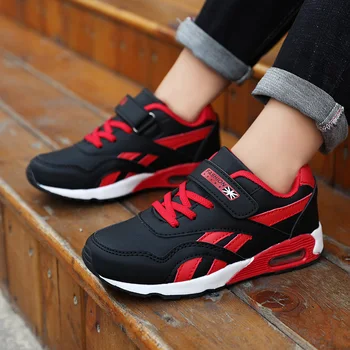 

2019 Hot Children Boy Shoes Shock Absorption Kids Sneakers Boys Mesh Breathable Kids Footwear Boys Brand Kids Running Sneakers