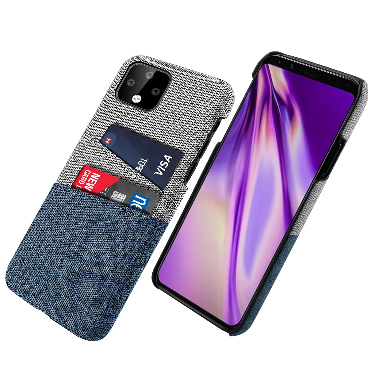 Чехол для Google Pixel 4 XL тонкий защитный матовый тканевый противоударный чехол 4XL 4A