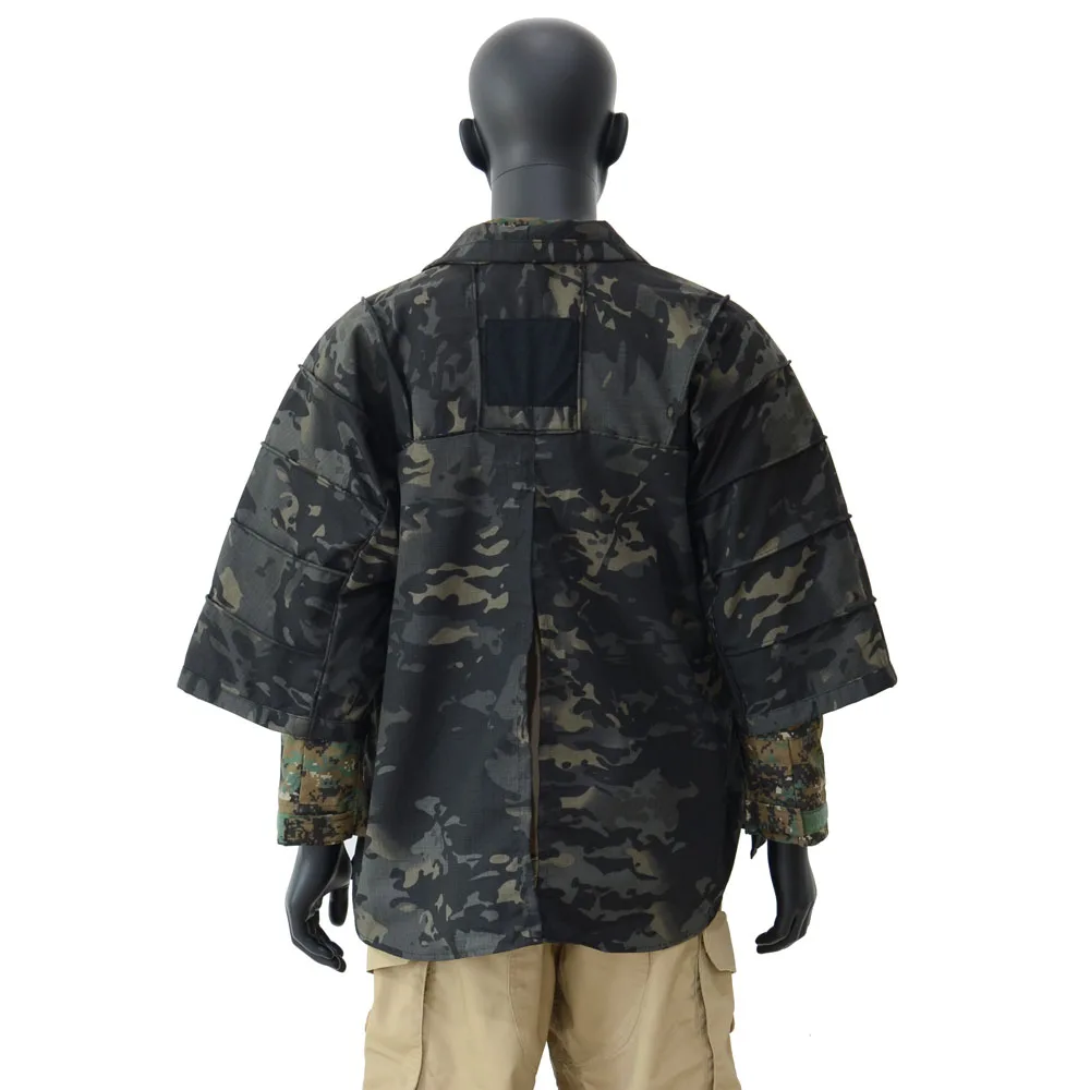 ROCOTACTICAL камуфляж стрельба куртка Снайпер Ghillie куртка Тактический Охота Ghillie костюм
