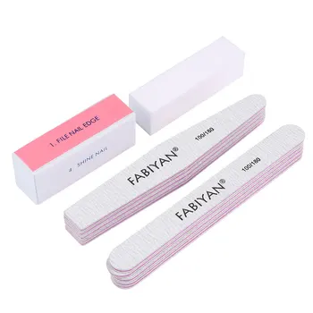 

12pcs Multifunctional Nail Files Practical Manicure Tools Professional Nail Art Supplies for Women Female