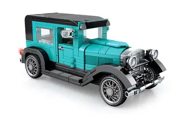 

City Retro Classic Old Car Building Block For Technic Creator Model Brick Educational Toys for Children
