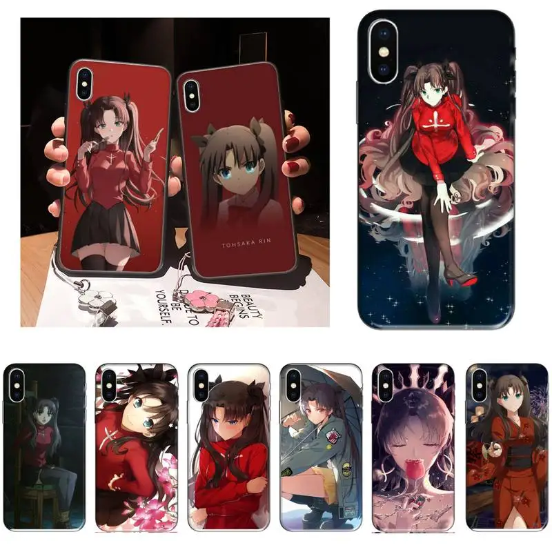 Чехол для телефона WQJ Anime rin tohsaka iPhone 12 Mini 11 Pro XS Max X XR 7 8 Plus | Мобильные телефоны и