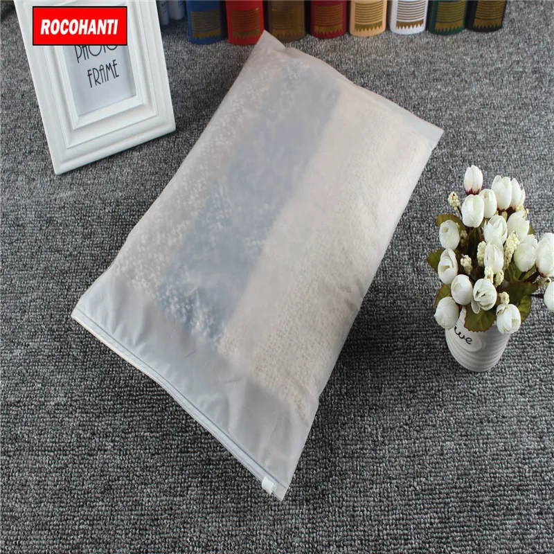 100x заказной логотип пластиковое нижнее белье упаковочные мешки ziplock мешки для одежды