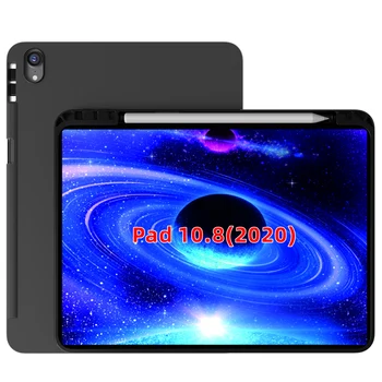 

black matte Skid-proof Soft TPU Transparent Silicone Clear Case Cover for iPad 10.8 inches 2020