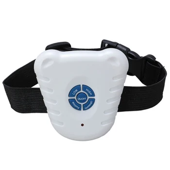 

Universal Ultrasonic Pet Dog Bark Stop Collar Anti Bark No Barking Electric Shock Vibration Pet Dog Training Collar Stopper