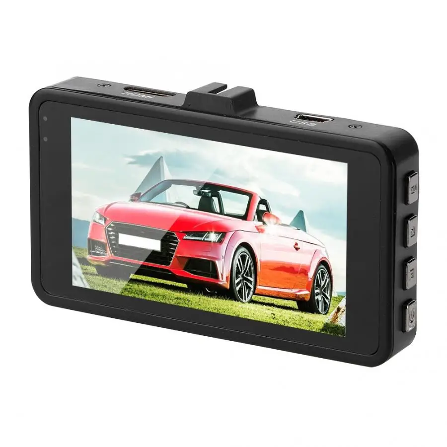 HD 3,0 дюймов 140 градусов широкоугольный видеорегистратор для вождения автомобиля камера Встроенный аккумулятор XD-500 DVR