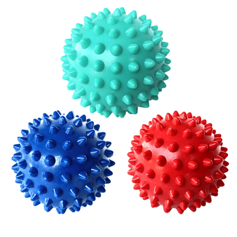 

Massage Ball - Spiky for Deep Tissue Back Massage Foot Massager Plantar Fasciitis & All Over Body Deep Tissue Muscle Therapy
