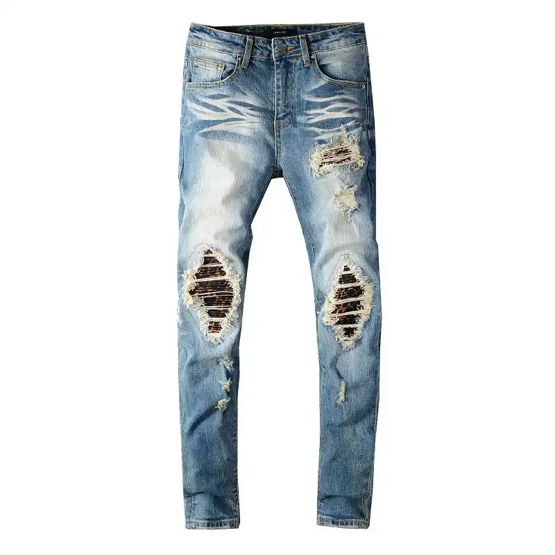 mens pleated jeans pants
