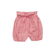 Г. Летний Стиль, однотонные штаны в европейском и американском стиле для младенцев hua bao ku, бандажная ткань, Pp штаны Yiwu Crawler Processing Customiza