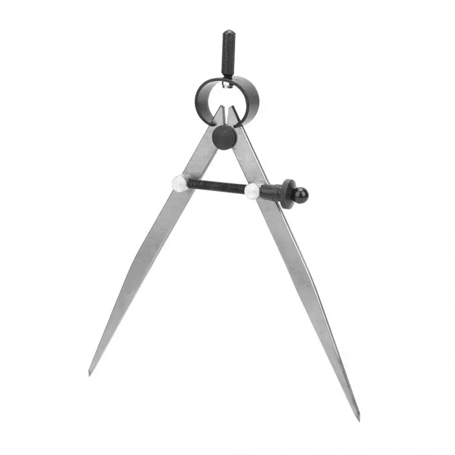 150mm Leathercraft компас 45# сталь Кожа ремесло компас кронциркуль Весна делитель суппорт с закаленной ножкой - Цвет: 150mm