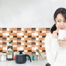 Кухонные плиточные наклейки, плитка для ванной комнаты, мозаичная Наклейка на стену, домашний декор
