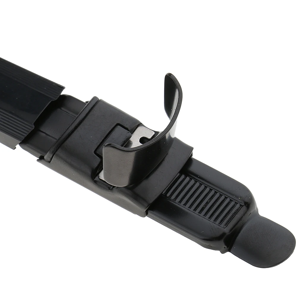 Stainless Steel Plate Snap Lock Fishing Reel Seat Saltwater Rod Clip Pole Fitted Deck Tackle