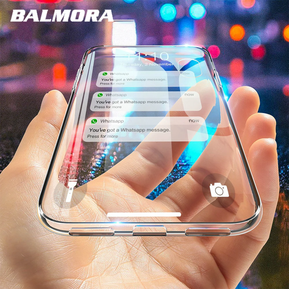 

BALMORA Original Transparent Case For Huawei P30 P20 Lite Pro P Smart 2019 Soft Protect For Huawei P8 P9 Lite Plus Case