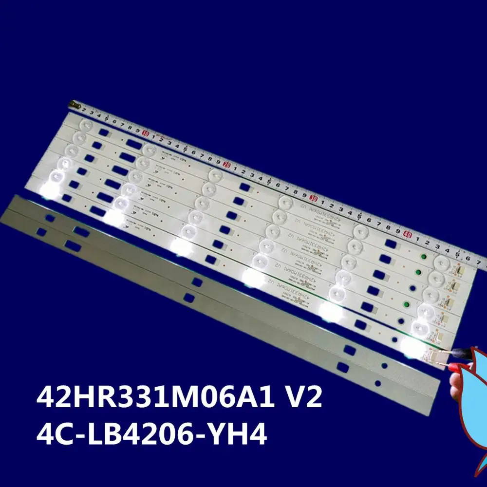 Светодиодная подсветка для T C L B42E650 D42A710 L42F1600E B42E680 L42F3700A bar strip 4C-LB4206-YH4 | Лампы и