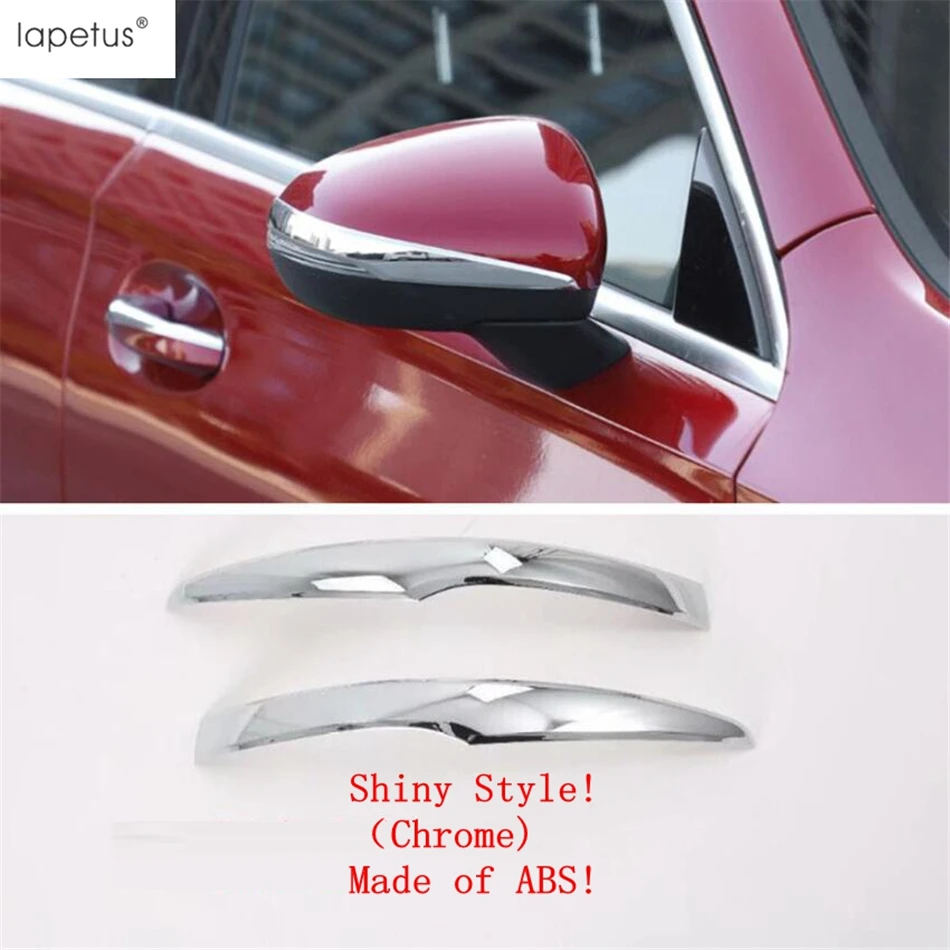 

Lapetus ABS Chrome Accessories For Mercedes-Benz CLA 200 C118 W118 2020 2021 Door Rearview Mirror Strip Molding Cover Kit Trim