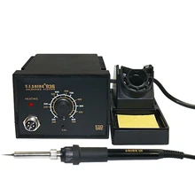 SAIKE 936 паяльная станция 50 Вт постоянная температура регулируемая Антистатическая мобильный телефон ремонт сварочный инструмент