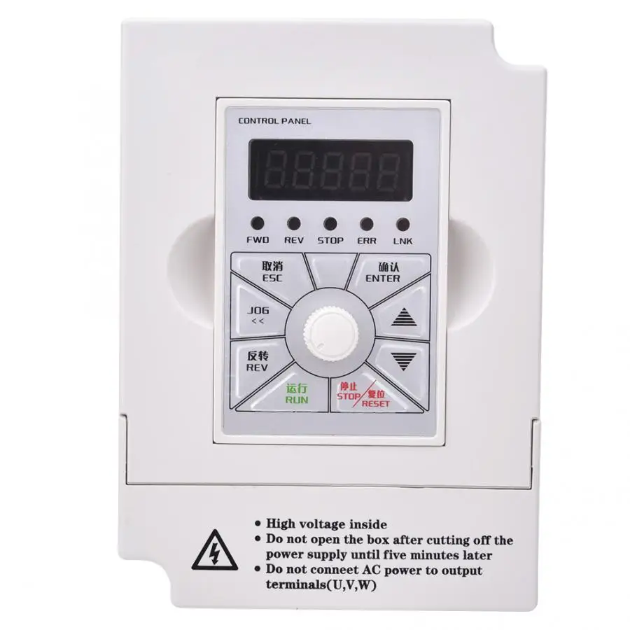 220V 1.5KW 7A частотный инвертор VFD однофазный Вход 3-фазный Выход преобразователь частоты